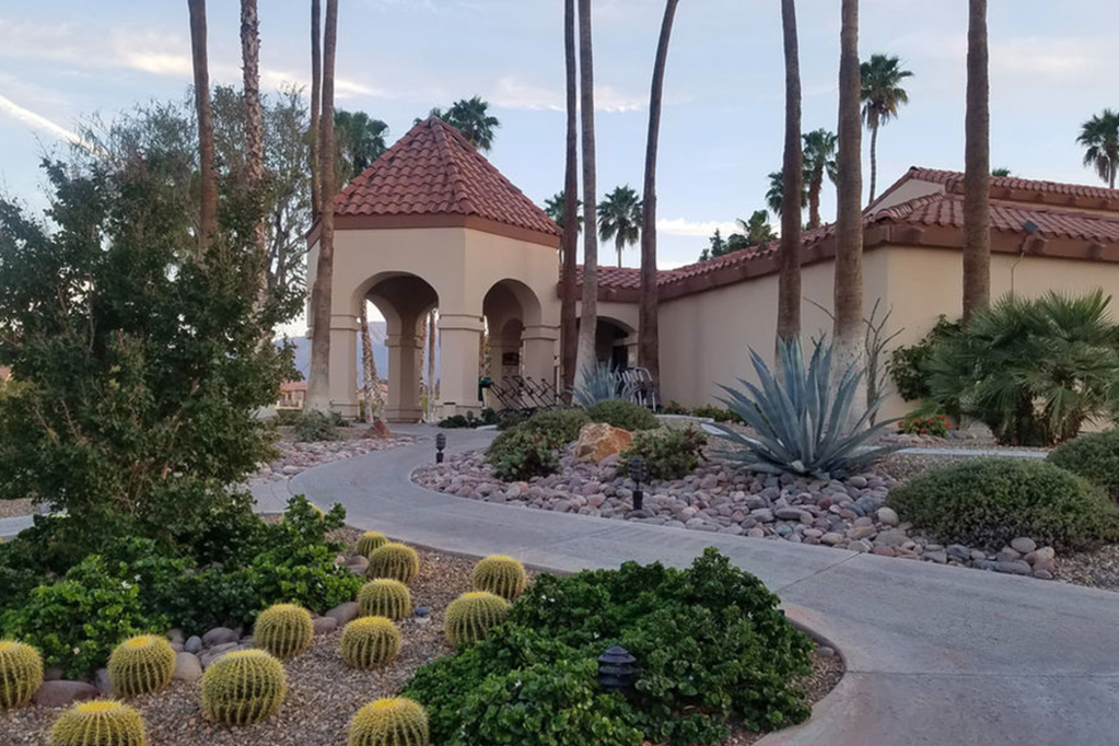 Clubhouse entrance